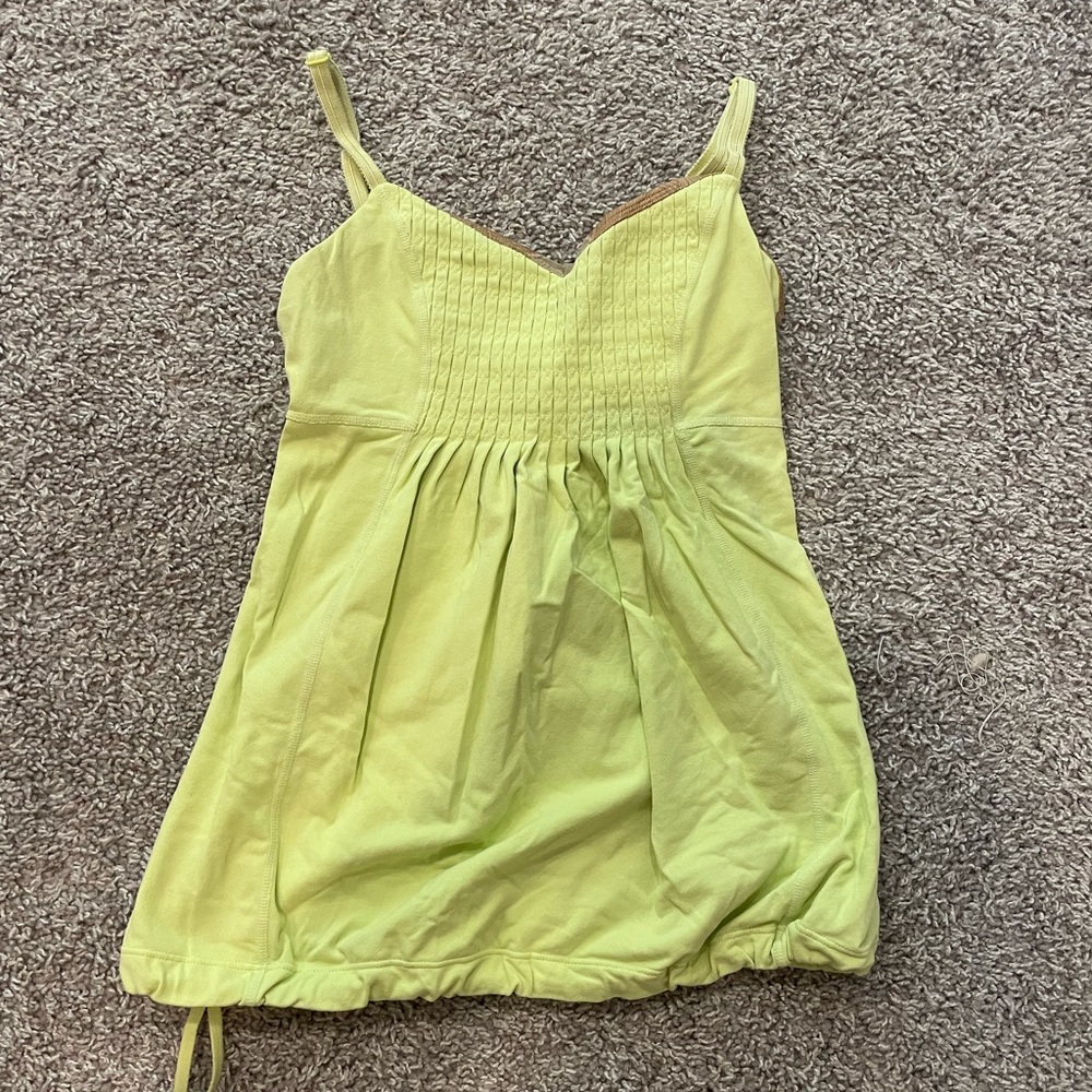 Lululemon yellow tank